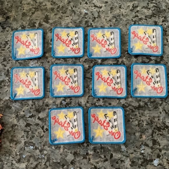 💚Lot of 10 On Stage Patches Girl Scouts Fun Patch - Picture 2 of 4